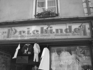 Shop front in Brasov